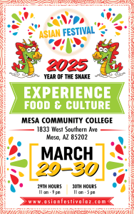 MESA ASIAN FESTIVAL March 29 & 30th